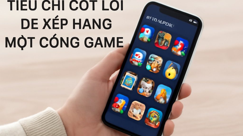 1) Tiêu chí cốt lõi để xếp hạng một cổng game Minh họa: 1) Tiêu chí cốt lõi để xếp hạng một cổng game