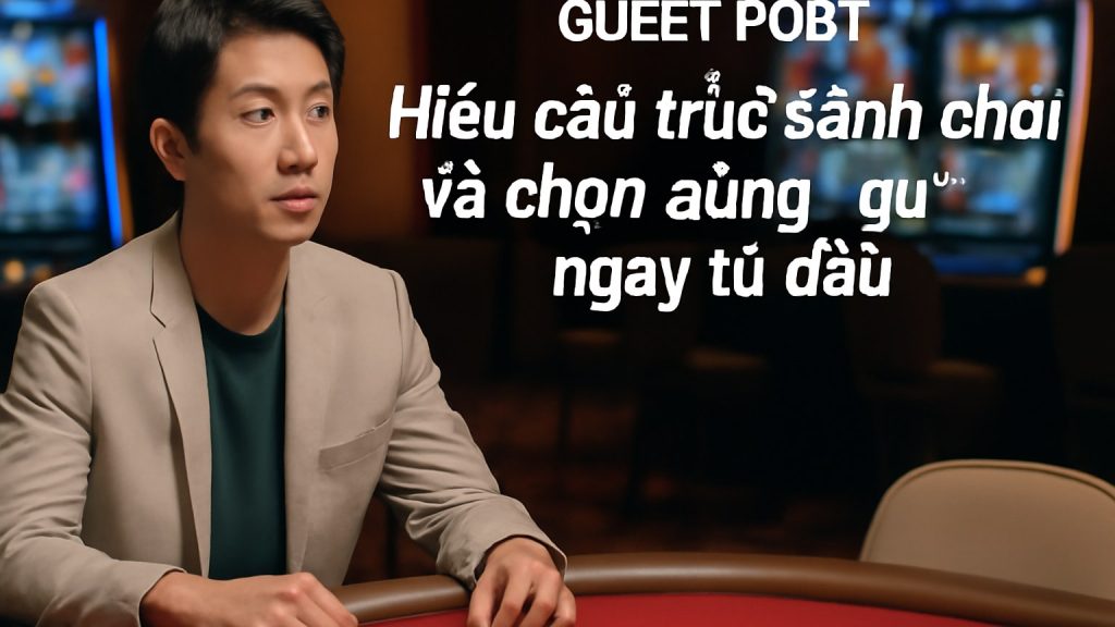 Minh họa: 1) Hiểu cấu trúc sảnh chơi và chọn đúng “gu” ngay từ đầu